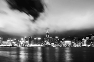 Business District and Victoria Harbour, Hong Kong Business District and Victoria Harbour, Hong Kong