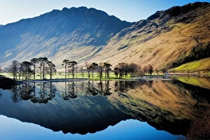 Top Sellers - Art Prints Collection: Buttermere Lake English Lake District