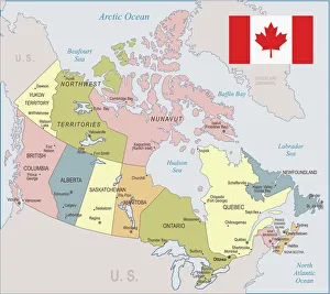 Canada Map - illustration Canada Map - illustration