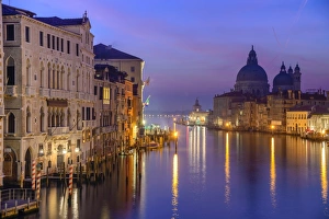 Canal Grande sunrise of Accademias bridge. Venice, Italy Canal Grande sunrise of Accademias bridge. Venice, Italy