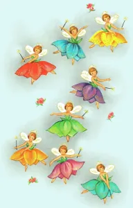 Enchanting Fairy Print Art Illustration
