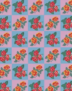 Vintage Floral Prints: Rose Pattern