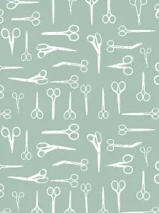 Scissors Print - Captivating Art Illustration