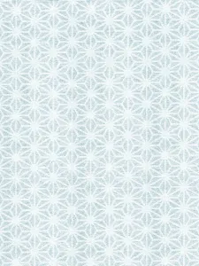 Blue Background Illustrations Prints: Snowflake pattern