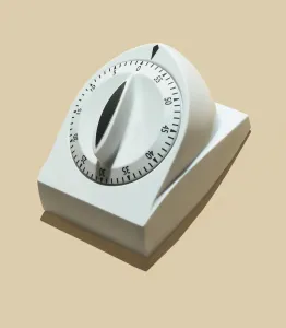 Retro Revival Decor Prints: Timer