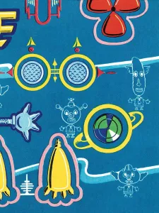 Undersea Pattern Print: Captivating Art Illustrations