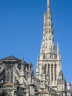 Cathedral. Bordeaux, Gironde, Aquitane, France Cathedral. Bordeaux, Gironde, Aquitane, France