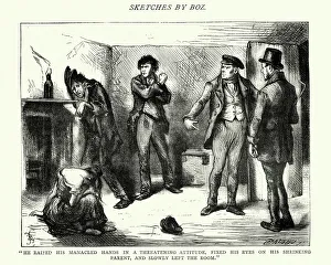 Charles Dickens Sketches by Boz He raised his manacled hands Charles Dickens Sketches by Boz He raised his manacled hands
