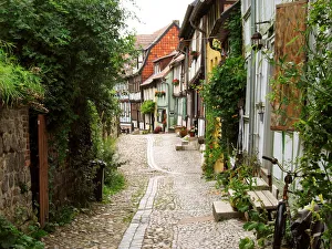 The charm of the old town and old streets The charm of the old town and old streets
