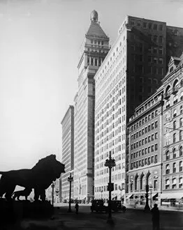 Rail Transportation Collection: Chicago Buildings