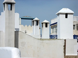 Chimneys, Essaouria, Morocco Chimneys, Essaouria, Morocco