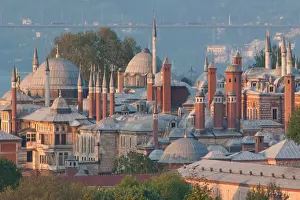 Topkapi Palace Istanbul Prints: Chimneys of Topkapi Palace