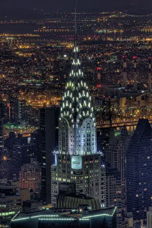 Architecture/art deco chrysler building/chrysler building night Architecture/art deco chrysler building/chrysler building night