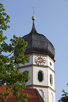 Church of St. Johannes der Taeufer or John the Baptist, Holzhausen am Starnberger See, Muensing community Church of St. Johannes der Taeufer or John the Baptist, Holzhausen am Starnberger See, Muensing community