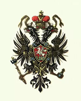 Images Dated 1st September 2016: Coat of Arms of Russia, 1898