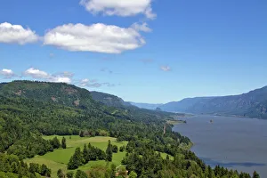 Columbia River Gorge From Cape Horn Lookout Columbia River Gorge From Cape Horn Lookout