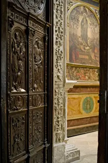 Christian Iconography Photography Prints: Cuenca, Gothic Cathedral
