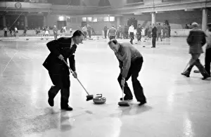 Scottish Sports History Prints: Curling Challenge