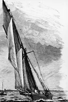 Cutter Genesta fifth Americas Cup challenger Cutter Genesta fifth Americas Cup challenger