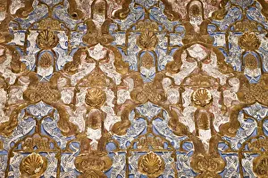Decoration on wall of Salon de Embajadores Decoration on wall of Salon de Embajadores