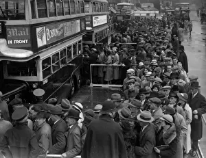 Derby Crowds Print at Morden