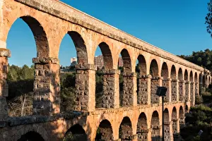 Roman Aqueducts In Spain Prints: Devilas Bridge in Tarragona