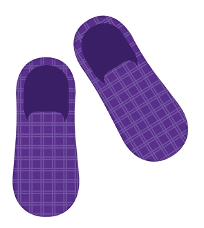 Mens purple shop slippers