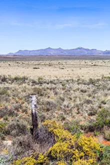 The dry, mountainous and very beautiful landscape of the Karoo in the Northern Cape near Brits town The dry, mountainous and very beautiful landscape of the Karoo in the Northern Cape near Brits town