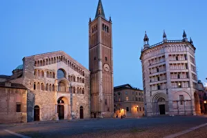 Duomo & Baptistry, Emilia-Romagna, Parma, Italy Duomo & Baptistry, Emilia-Romagna, Parma, Italy