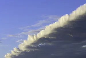 Edge of frontal system, low angle view, dusk Edge of frontal system, low angle view, dusk