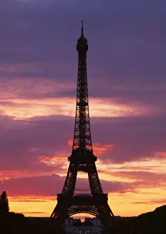 Eiffel Tower Skyline Prints: Eiffel Tower