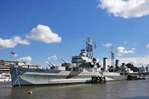 England, London, HMS Belfast on River Thames England, London, HMS Belfast on River Thames
