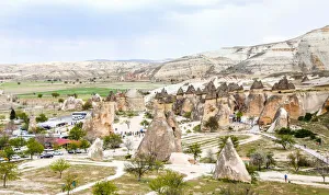 Fairy Chimneys in Pasabag, Goreme , Cappadocia, Turkey Fairy Chimneys in Pasabag, Goreme , Cappadocia, Turkey