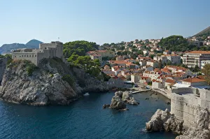 Fort Lovrijenac or St. Lawrence Fortress, historic centre, Dubrovnik, Dalmatia, Croatia Fort Lovrijenac or St. Lawrence Fortress, historic centre, Dubrovnik, Dalmatia, Croatia