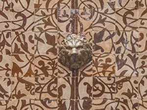 Fountain with lion head, Marrakech, Morocco Fountain with lion head, Marrakech, Morocco