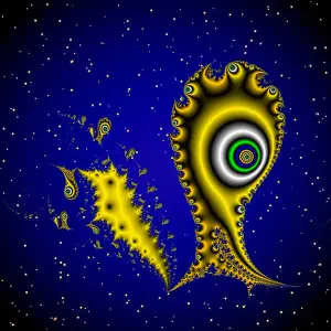 Fractal Art Print - Abstract Geometric Pattern