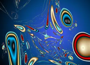 Digital Artwork Prints: Fractal graphics, abstract