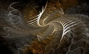 Geometric Patterns Prints: Fractal object