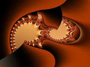 Computer Generated Images Prints: Fractal object