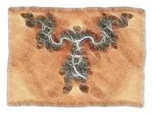 Abstract Fractals Prints: Fractal object