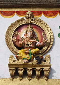 Ganesh figure on Sri Chamundeshwari Temple, Chamundi Hill, Mysore, Karnataka, South India, India, South Asia, Asia Ganesh figure on Sri Chamundeshwari Temple, Chamundi Hill, Mysore, Karnataka, South India, India, South Asia, Asia