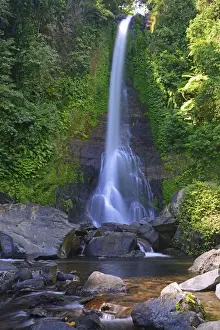 Bali Waterfall Prints: Great Gitgit Waterfall, Central Bali, Bali, Indonesia