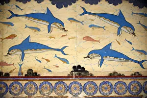 Greece, Crete, archeological site of Knossos Greece, Crete, archeological site of Knossos