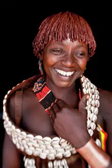 Lower Valley of the Omo Collection: Hamer Woman, Omo Valley, Ethiopia
