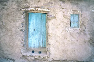 A homes entrance, Sidi Chamharouch, Morocco A homes entrance, Sidi Chamharouch, Morocco