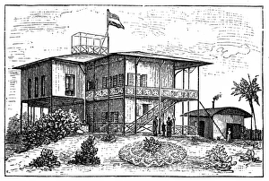 House of the Imperial Commissioner in Small - Popo (Togo) House of the Imperial Commissioner in Small - Popo (Togo)