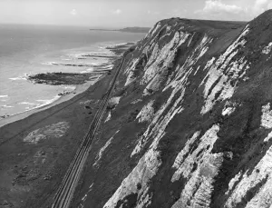 Rock Formations In England Prints: Cliffs At Dover