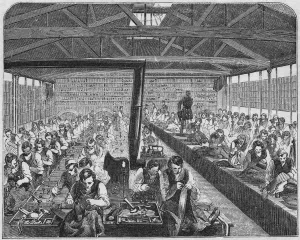 Coldbath Fields Prison Print, circa 1850