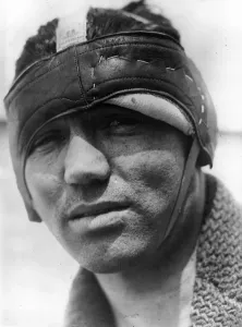 Sport Prints: Fine Art Print of Jack Dempsey with Cut