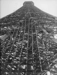 Hulton Archive Collection Prints: Eiffel Framework